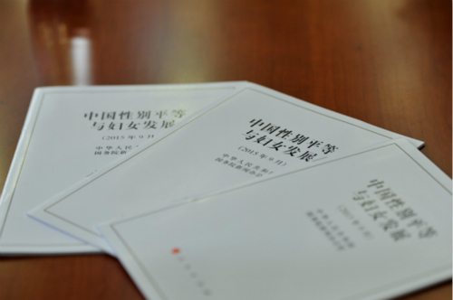国务院新闻办公室22日发表《中国性别平等与妇女发展》白皮书