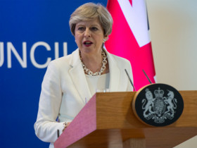 特雷莎·梅首相6月23日在欧洲理事会对媒体的讲话