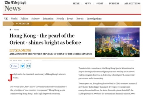 Hong Kong - the pearl of the Orient - shines bright as before