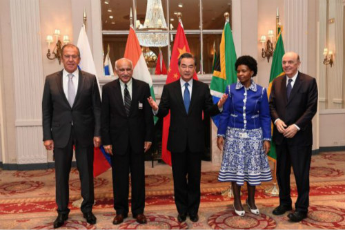 Meeting of BRICS Ministers of Foreign Affairs/International Relations 2017