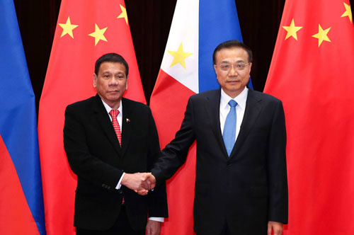 Premier Li published a signed article in the Philippines’ newspapers
