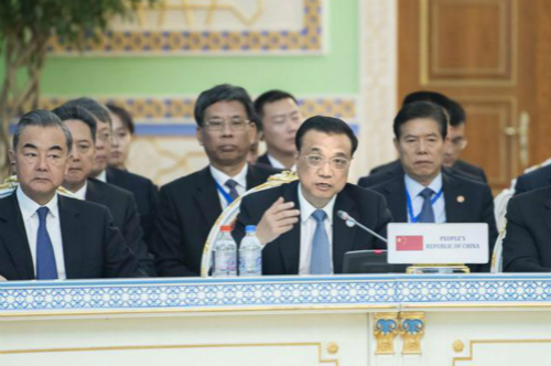 李克强总理出席上海合作组织成员国政府首脑（总理）理事会第十七次会议