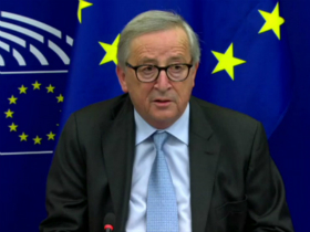 欧盟委员会主席容克在法国斯特拉斯堡对媒体的讲话
