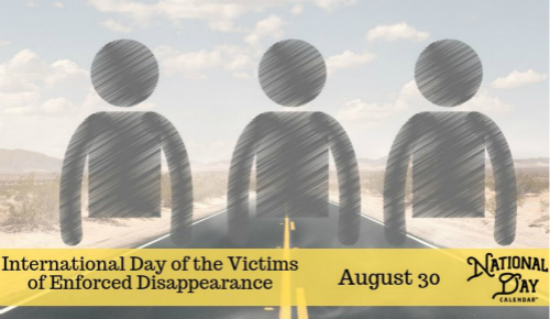 International Day of the Victims of Enforced Disappearances 2019