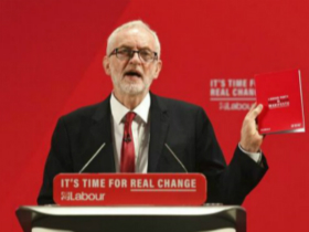 英国工党领袖科尔宾在工党政纲发布会上的演讲