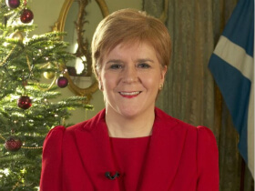 苏格兰首席大臣斯特金2019年圣诞致辞