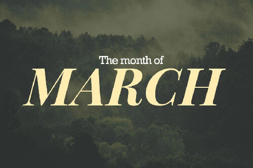 March by Louise Glück