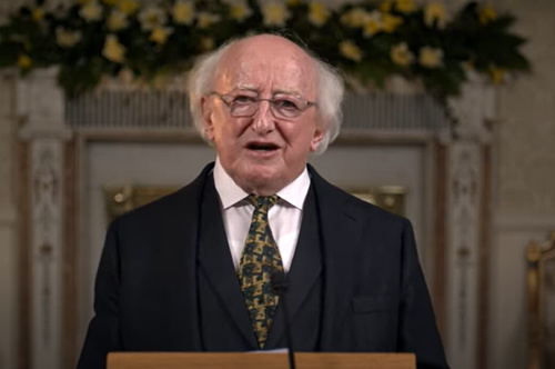 President Michael D. Higgins Delivered a Message for Saint Patrick’s Day 2022