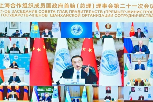 李克强主持上海合作组织成员国政府首脑理事会第21次会议