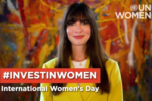 Message by Anne Hathaway for International Women’s Day 2024