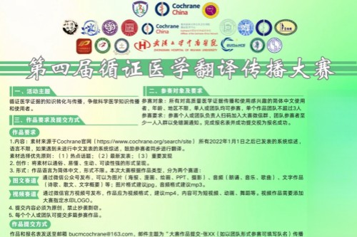 第四届循证医学翻译传播大赛
