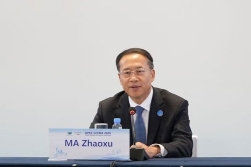 马朝旭出席亚太经合组织第三次高官会