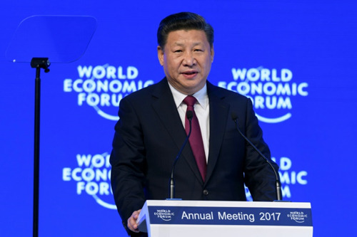 President Xi Jinping addressed World Economic Forum